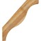 Ekena Millwork 6"W x 32"D x 36"H Funston Rough Sawn Knee Brace, Western Red Cedar BRC06X32X36FST00RWR - alternate 2